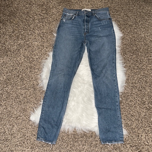 Reformation Serena High Skinny in Lanai Skinny Jeans - Picture 3 of 10